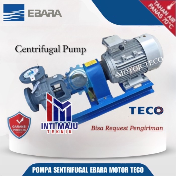 Pompa Sentrifugal EBARA 100x80 FSH 4KW 5,5HP 380V Centrifugal Pump