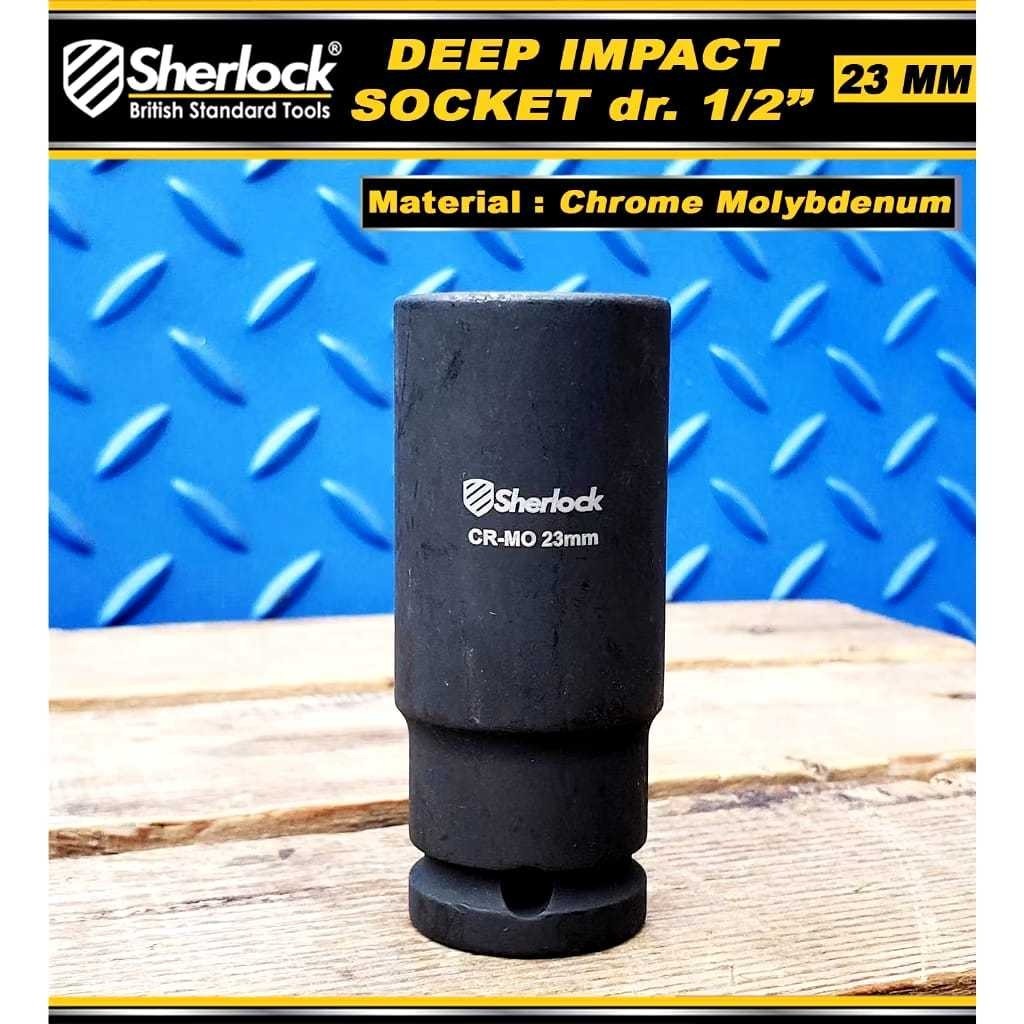 Mata sock impact dalam/Mata Sok/mata sock Pukul Panjang dr. 1/2" / Deep Impact Sock Sherlock 23