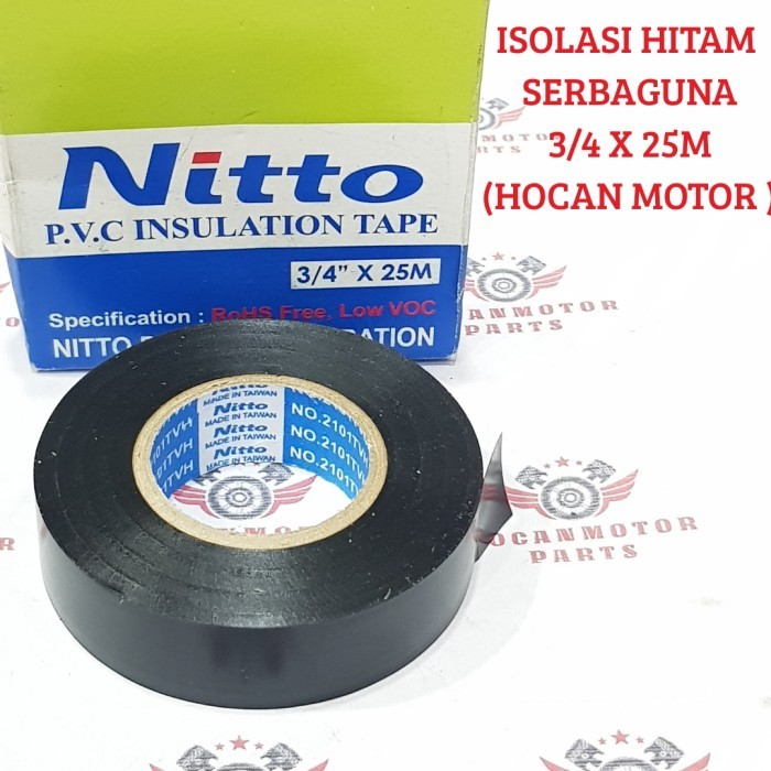 

Ready Stok ISOLASI SOLASI HITAM 3/4X25M SERBAGUNA BEST QUALITY BEST SELLER