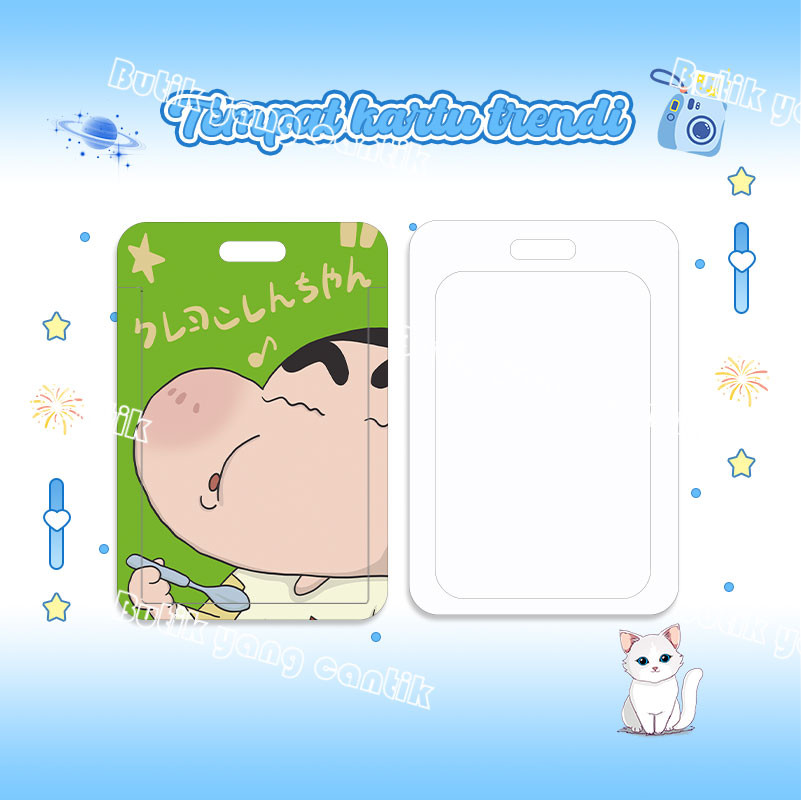 

ID Card Holder, Tempat Kartu Kartun Crayon Shin-chan, Cocok untuk Kantor/Sekolah, Kartu Pelajar/Kartu Transportasi, Kartu Akses, KTP, Flazz, Kartu Kredit Elektronik dan Uang Elektronik.