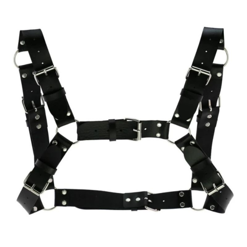 [HF033]Body Belt Harness Fashion Suspender Pria