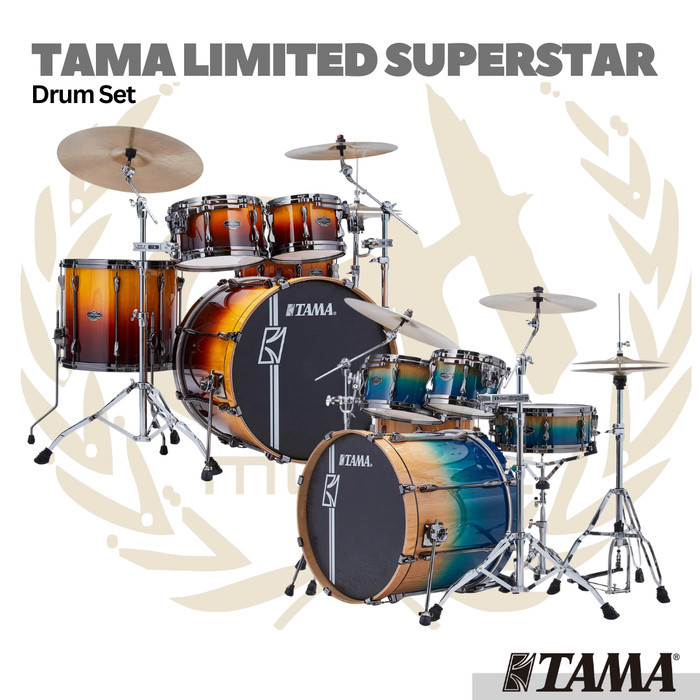 TAMA ML52HZBSP Limited Superstar Hyper-Drive 5pc Drum Shell Kit - Akustik Drum Set