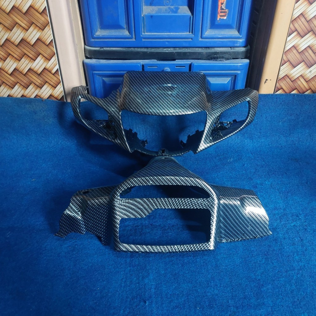 batok depan belakang batok lampu yamaha fiz r / vega r lama karbon