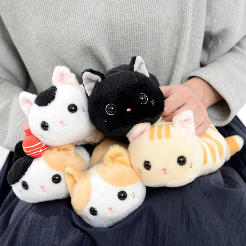 

Cute Plush Pencil Case Cat Shape Stationery Holder High Quality Cosmetic Storage Bag Student Office Tool Storage Bags 2024 New