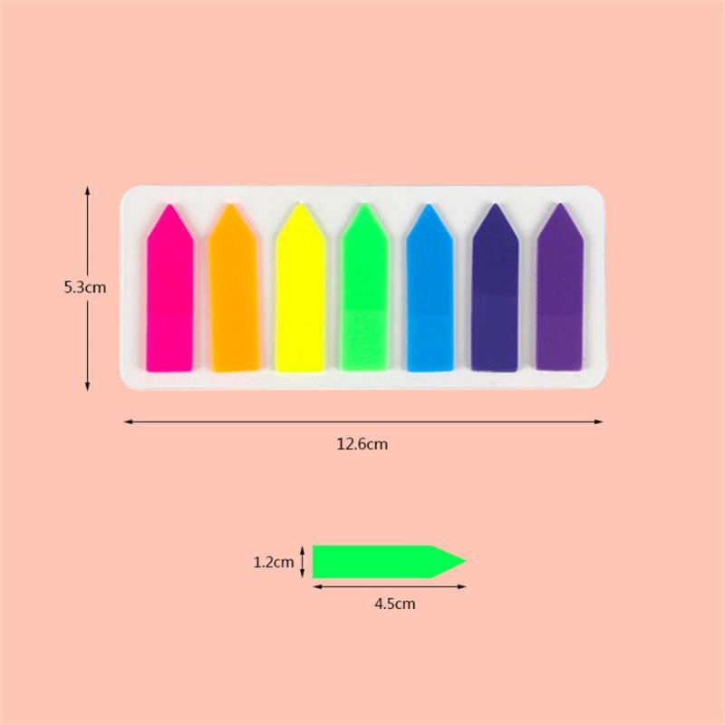 

Fluorescent Index Tabs Self Adhesive Page Markers Transparent Waterproof Sticky Notes Classify Files Flags Posted It Stickers