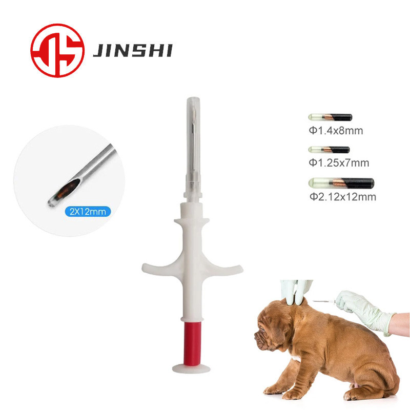 1.25x7 1.4x8 2.12x12mm FDX-B RFID Chip Vet Pet ID painless Implant Animal Microchip for buffalo Fish