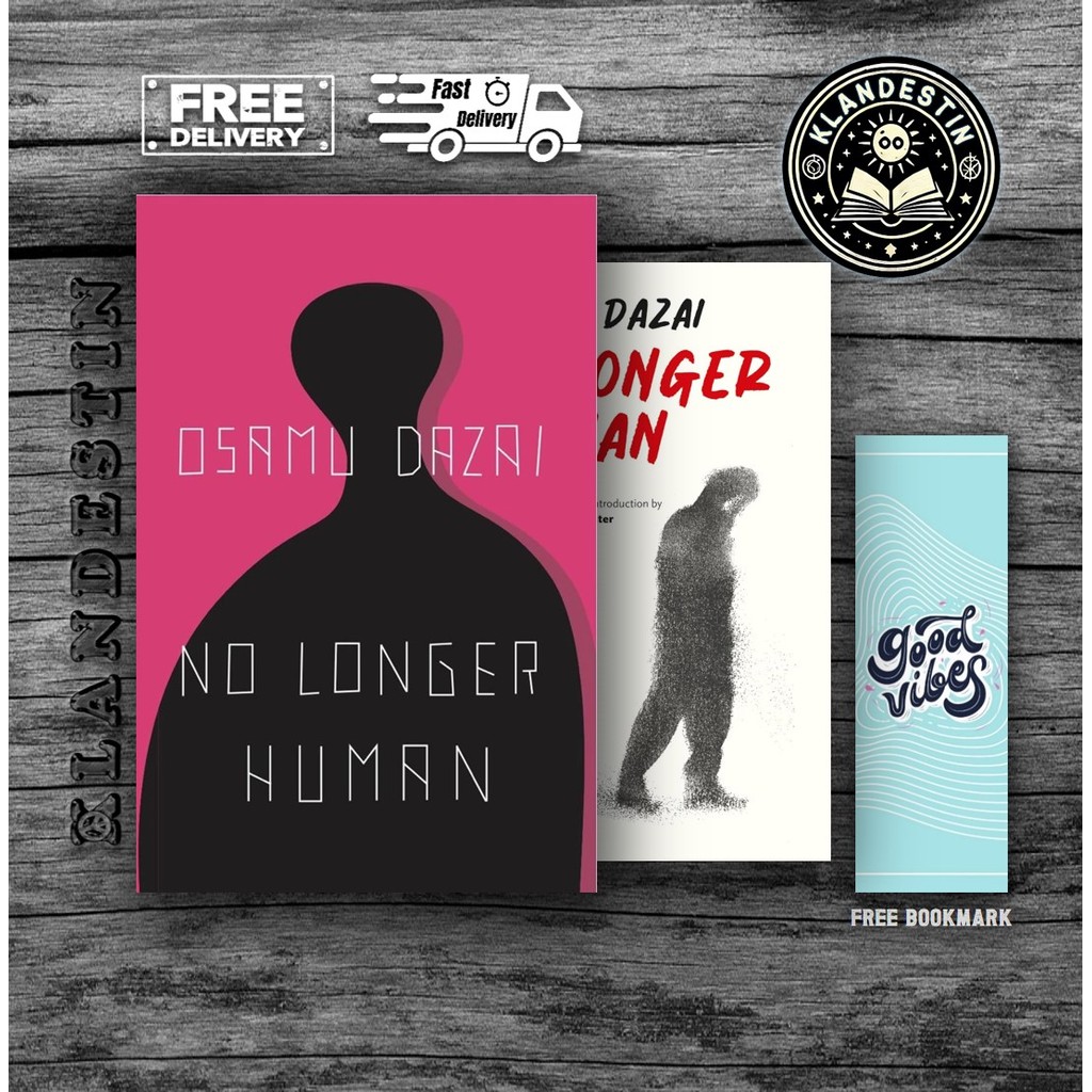 Buku Bahasa Inggris No Longer Human (Osamu Dazai)