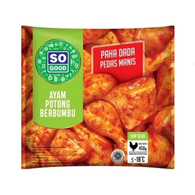 

So Good Ayam Potong Bumbu Pedas Manis 450 gr