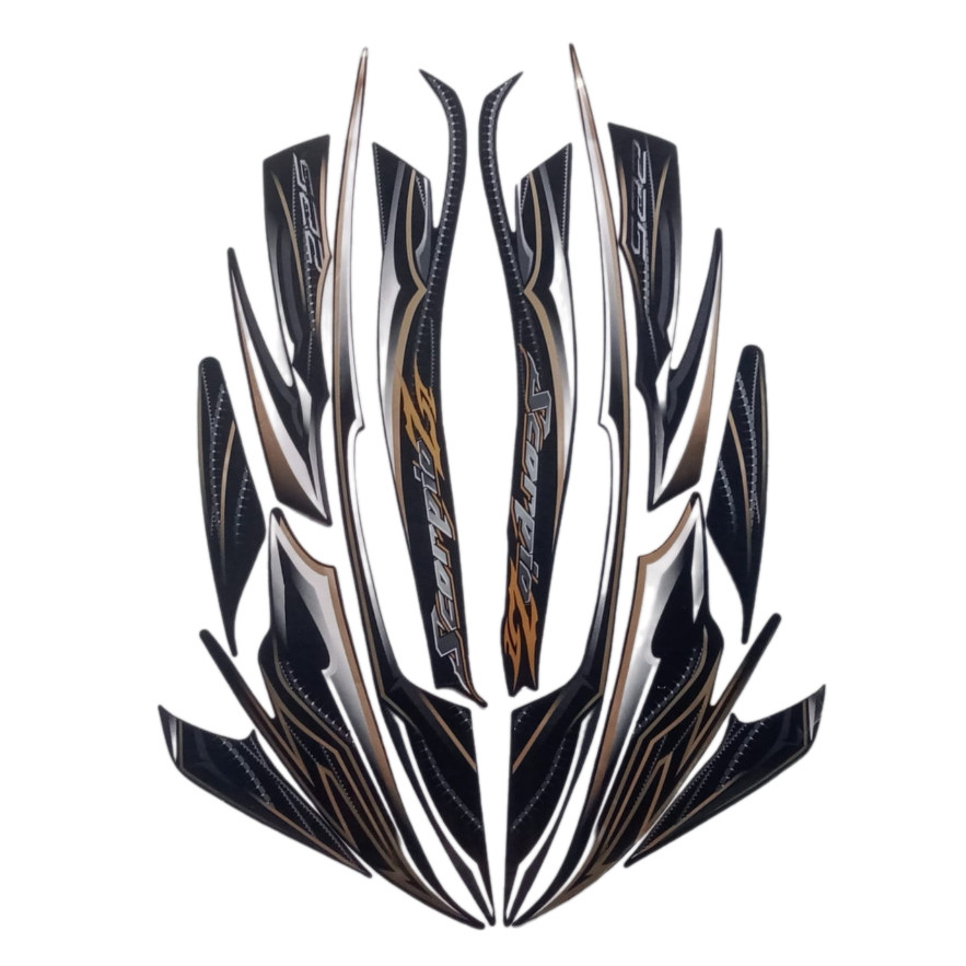Stiker Striping Yamaha Scorpio Z 2010 - Striping Standart Scorpio Z 2010