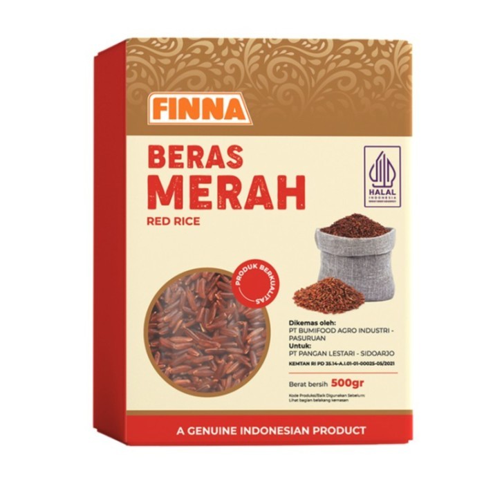 

FINNA AGRI BERAS MERAH 500gr