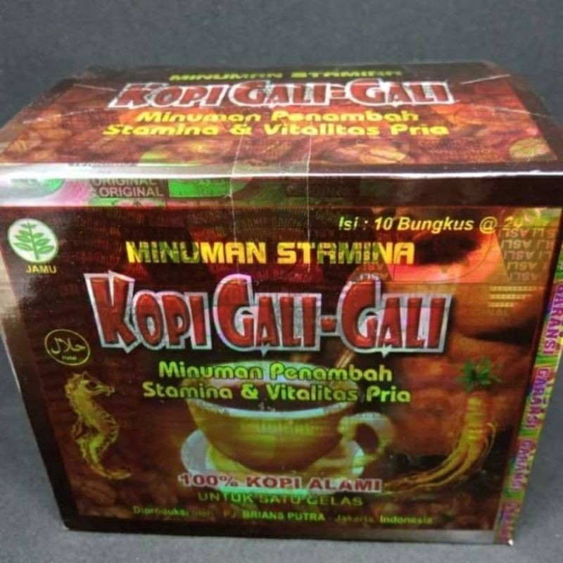 

KopiGaliGali - Kopi Gali Gali Original Original Galigali instan coffee mix siap seduh kopibubukasli pria mantap