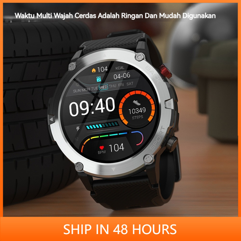 High-quality C21 Original Smartwatch Laki-laki Olahraga Anti Air Mata Bluetooth Smartwatch