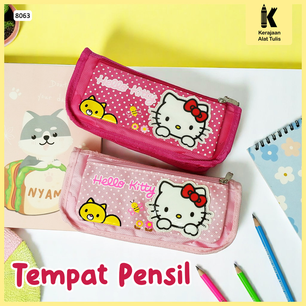

Pencil Pouch / Kotak Pensil / Tempat Pensil Anak Hkt 8063