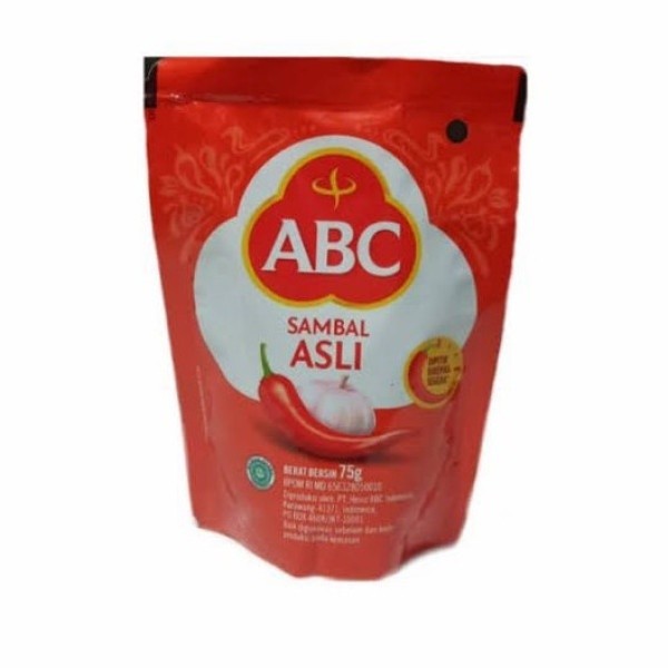 

NEW ITEM ABC SAMBAL ASLI PCH 75G BAHAN MASAK
