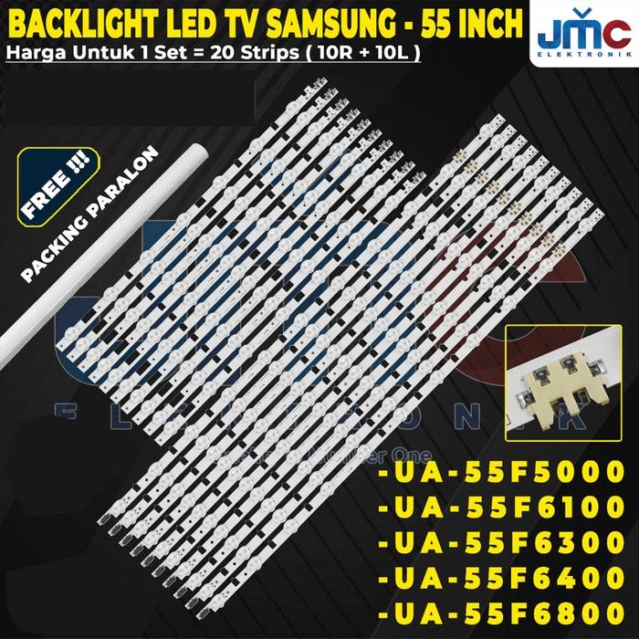 DK23 Led Backlight TV For Samsung 55 inch UA55F6400 UA55F6100 UA55F6800 UA55F7500 UA55F7100 2013SVS5