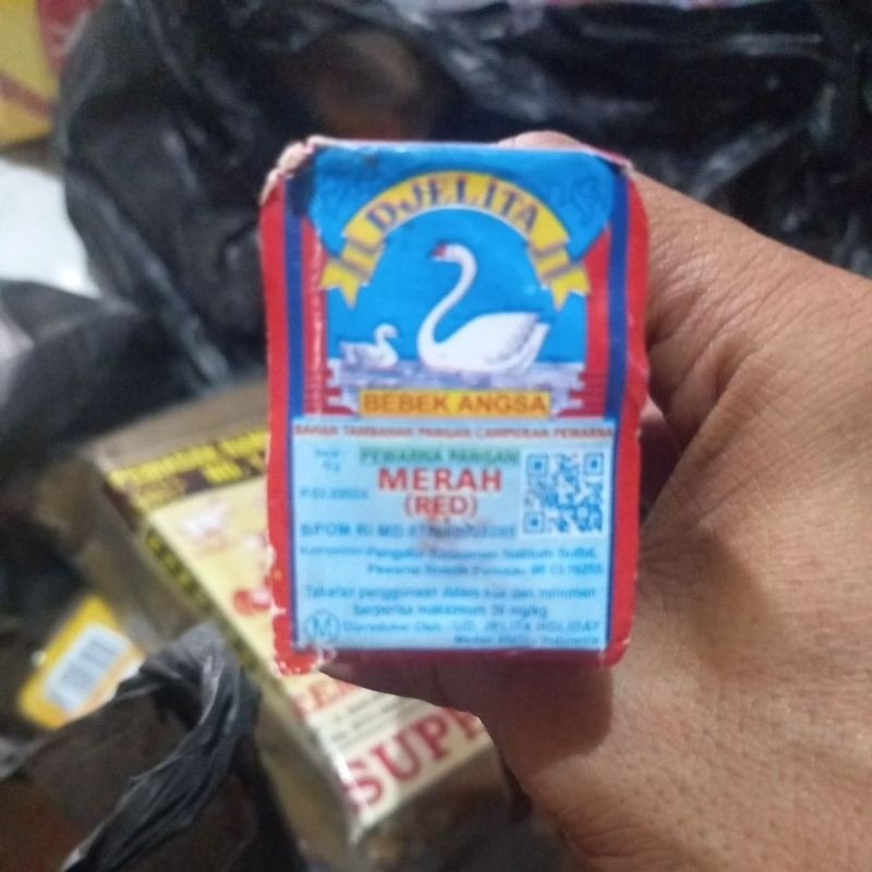 

pewarna Makanan Cap Bebek Angsa Warna Merah