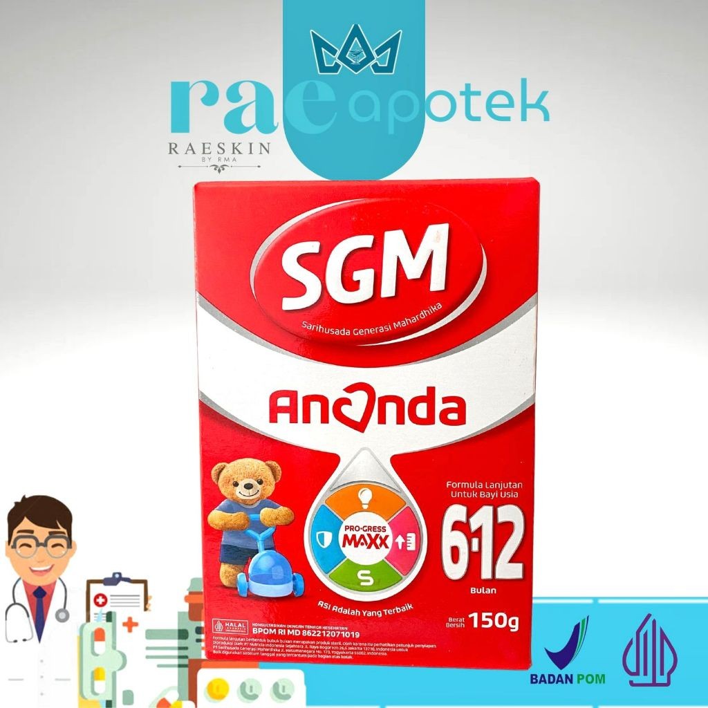 

SGM Ananda Susu Formula Bayi 6-12 (150gr)