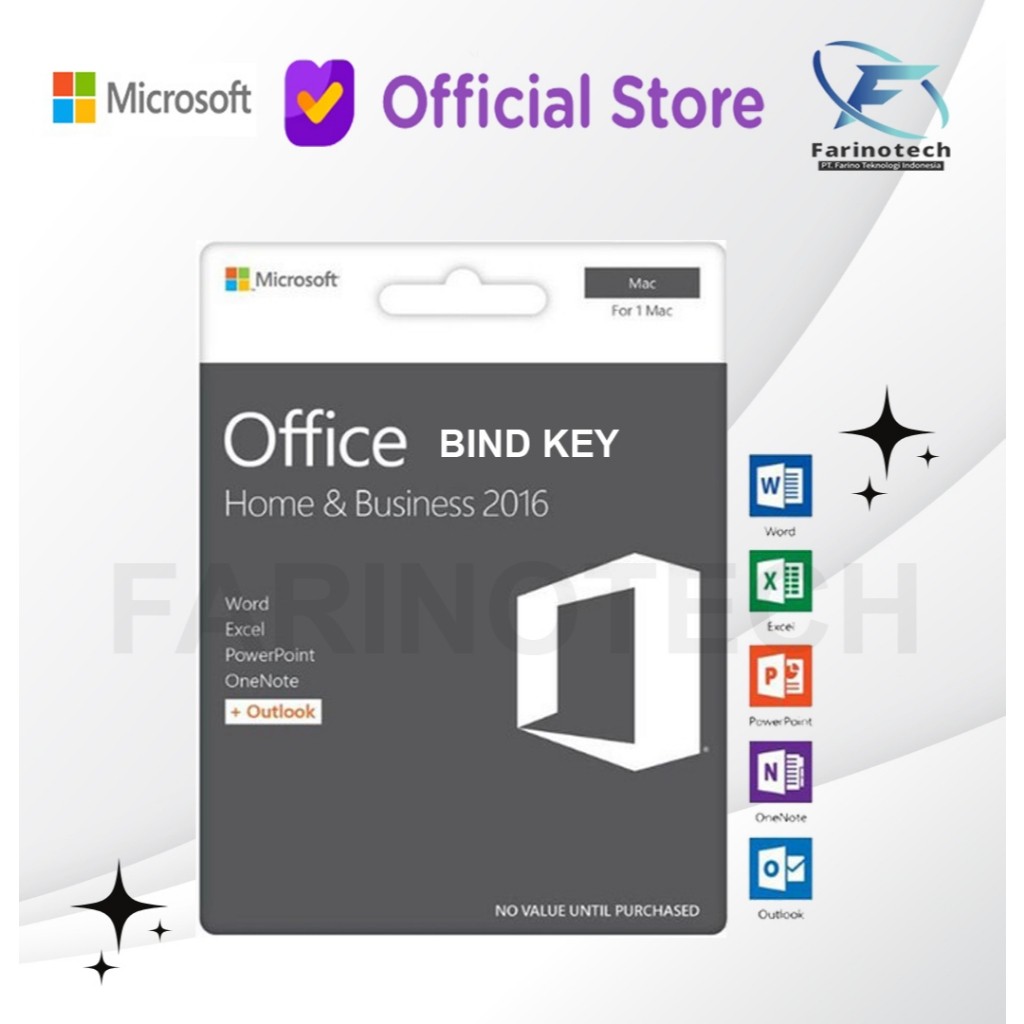 Microsoft Office 2016 Mac Original License key Bind Lifetime