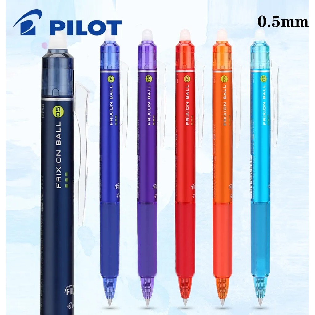 

1Pcs Japan Pilot Frixion Erasable Pen Gel Pen LFBK-23EF Color Refill Quick-drying Smooth 0.5mm Writing Cute Student Stationery
