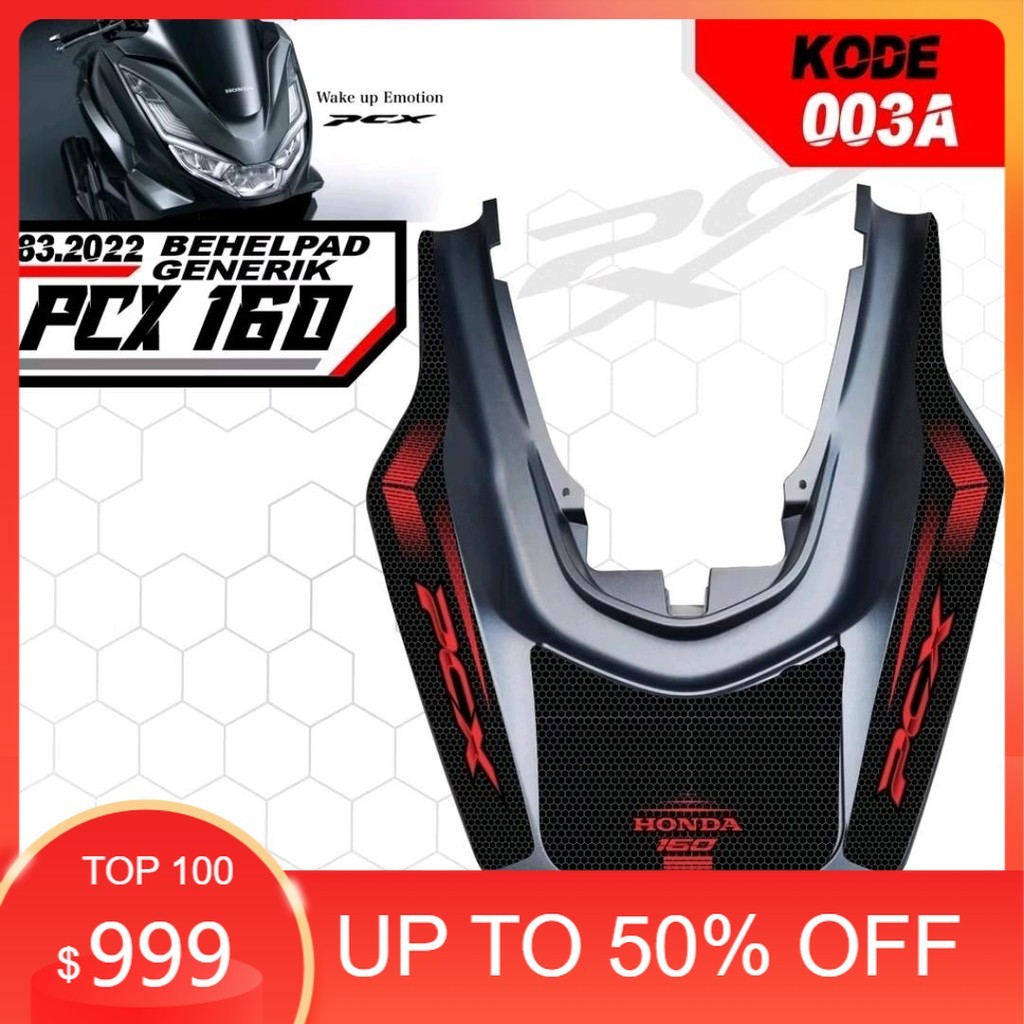 Sticker tankpad behel motor honda pcx 160 kode 003 keren Motorcycle