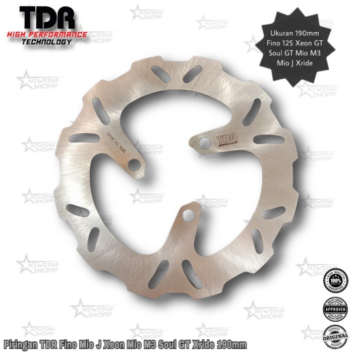 disc brake TDR piringan TDR cakram TDR Fino Mio j Mio z Mio M3 soul GT