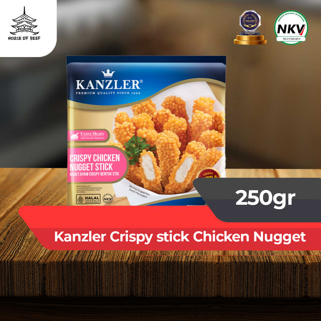 

Kanzler Crispy stick Chicken Nugget 250gr