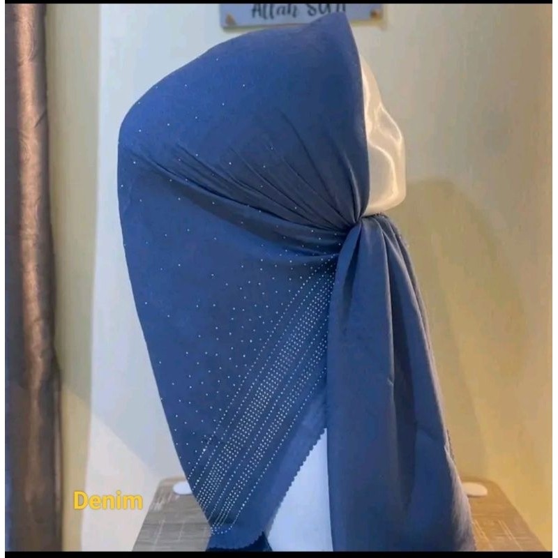 SEGI EMPAT PAYET  TABUR SWAROVSKI ||  Segi empat payet Swaroski//segi empat payet mewah