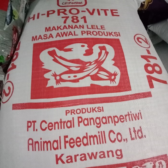 hi pro vite 781/hi pro vite 30 kg/pelet lele 30kg