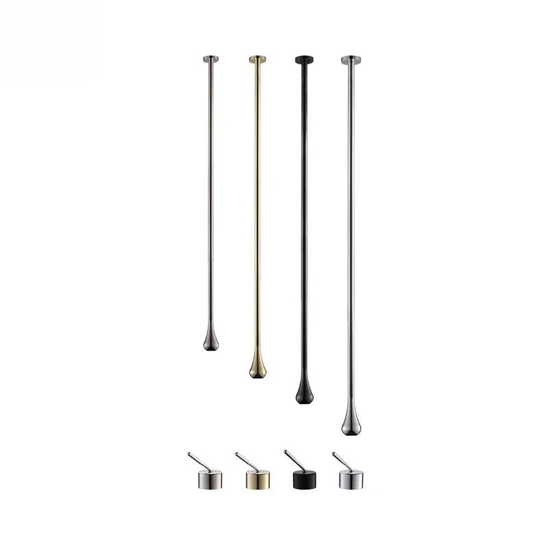 Ceiling Mounted Washbasin Taps Hang Faucet Bathroom Basin Spout Tap Solid Brass Water Drop Ceiling b