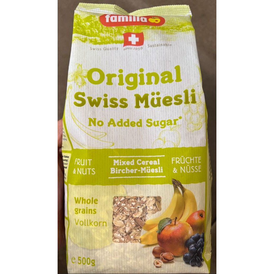 

Familia - Original Swiss Muesli 500gr