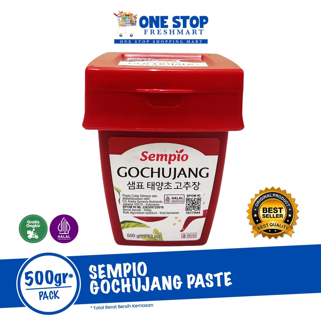 

SEMPIO GOCHUJANG PASTE 500GR / SEMPIO GOCHUJANG PASTE 500GR