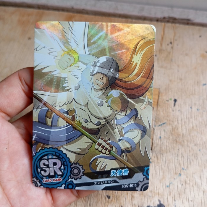 MAINAN kartu anime digimon angemon