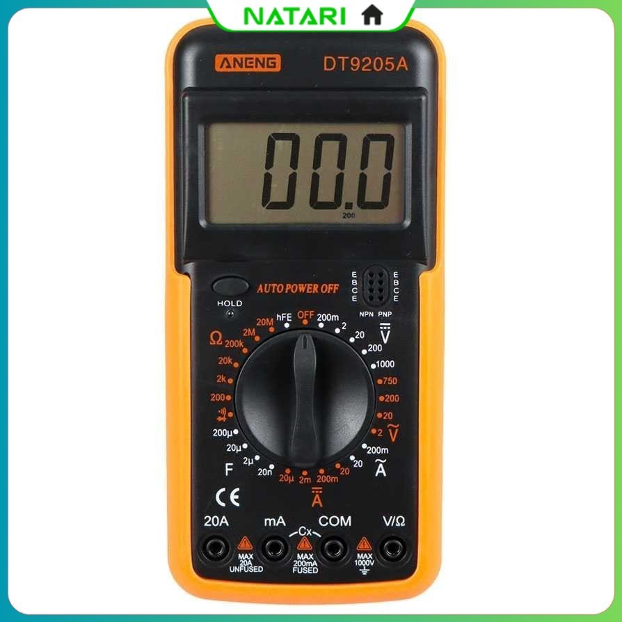 ANENG Digital Multimeter Voltage Tester - DT9205A