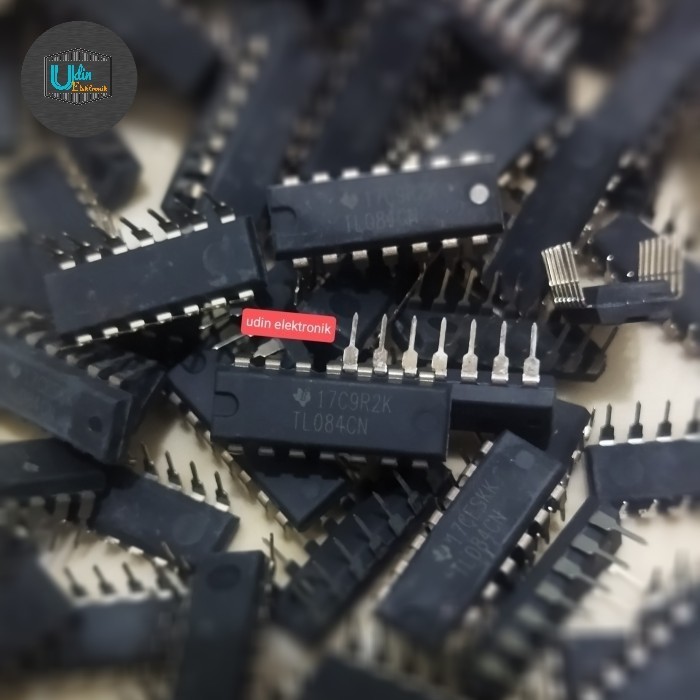 PART ic tl 084 original texas tl084cn