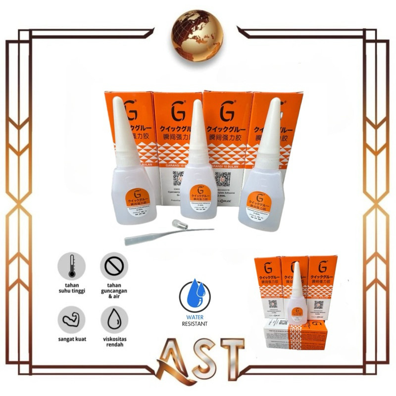 

AST Lem G Korea Original 100% Lem Setan Ori Cair Super Glue Barcode