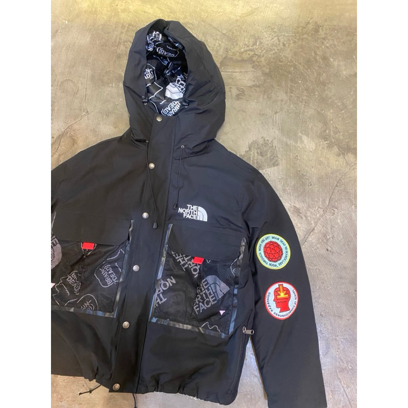 The North Face x Braindead 76 Puffer Jacket Black