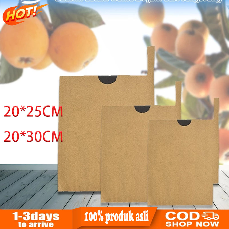 Isi100 Pembungkus Buah Fruit Cover Mangga Anti Serangga Cover Buah Waterproof