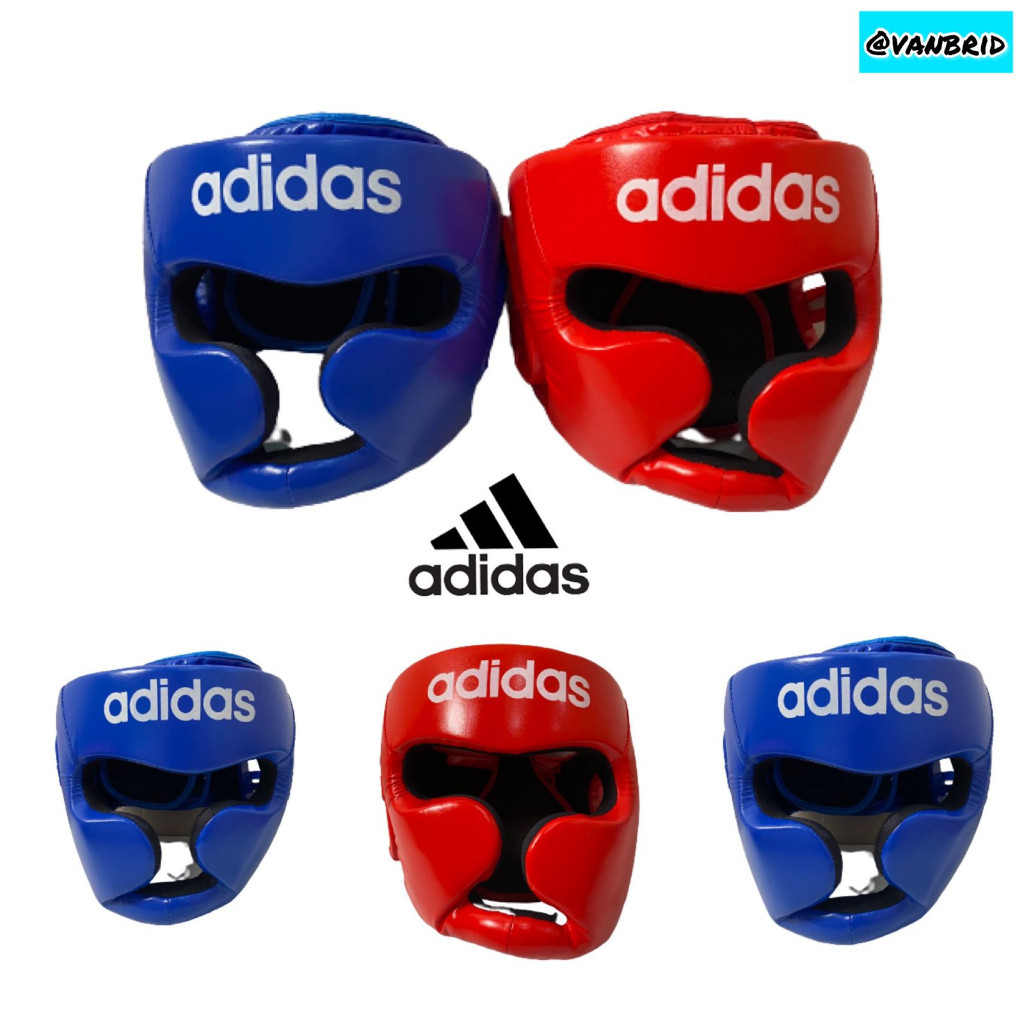 Headguard Boxing Adidas / Head Gear Adidas / Head guard muay thai tinju mma