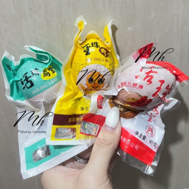 

Ready READY STOCK WAJIB BACA DESKRIPSI ) harga per pcs Telur balut Vacum -Import China ( HARGA TERBAIK )