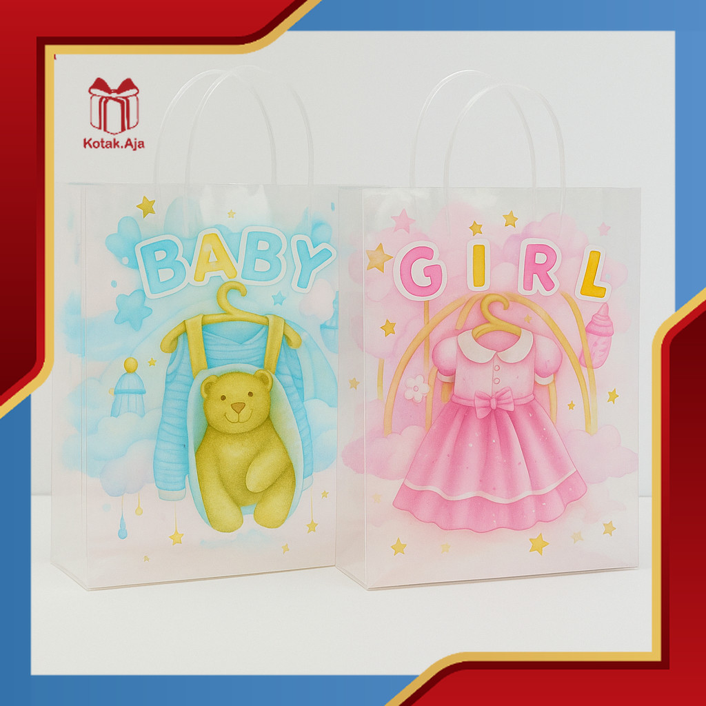 

Tas Mika PVC Motif / Goodiebag Hampers / Tas Hampers / Tas Goodiebag / Tas Plastik Motif I OAT01-OAT11