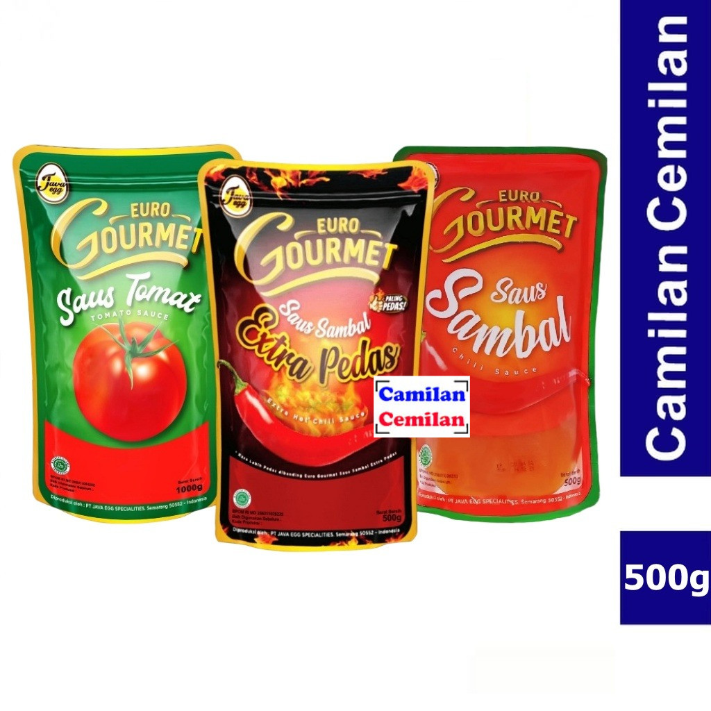 

Euro Gourmet Saus Sambal Extra Pedas 500 gr