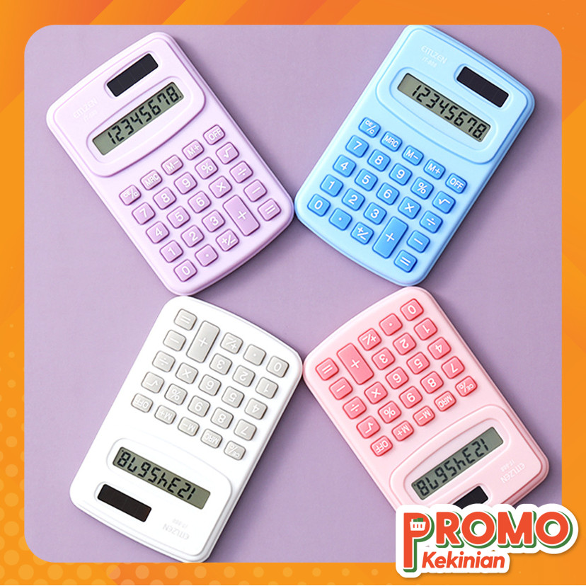 

Promo Kekinian - 6483 Kalkulator Mini 8 Digit / Kalkulator Saku Macaroon / Kalkulator Saku 8 Digit Portable / Pocket 8 Digits Calculator
