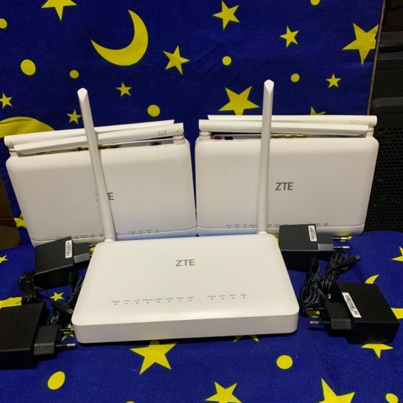 ZTE ZXHN F670L V9 V3 V2 V1 F609 GPON ONT Wifi Router & Adaptor Port Random