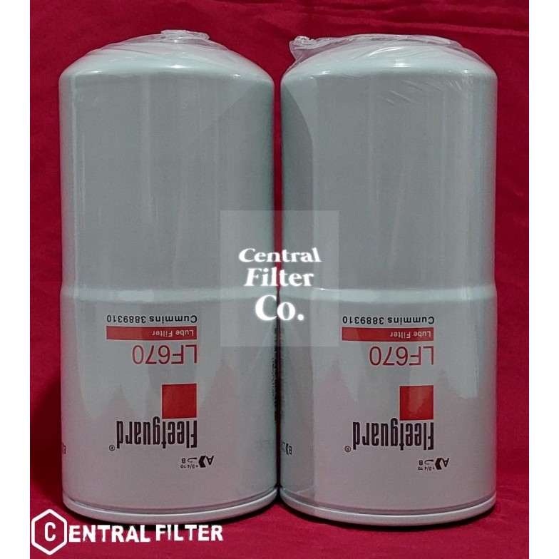 LF670 / LF 670 / LF-670 Oil Filter Fleetguard