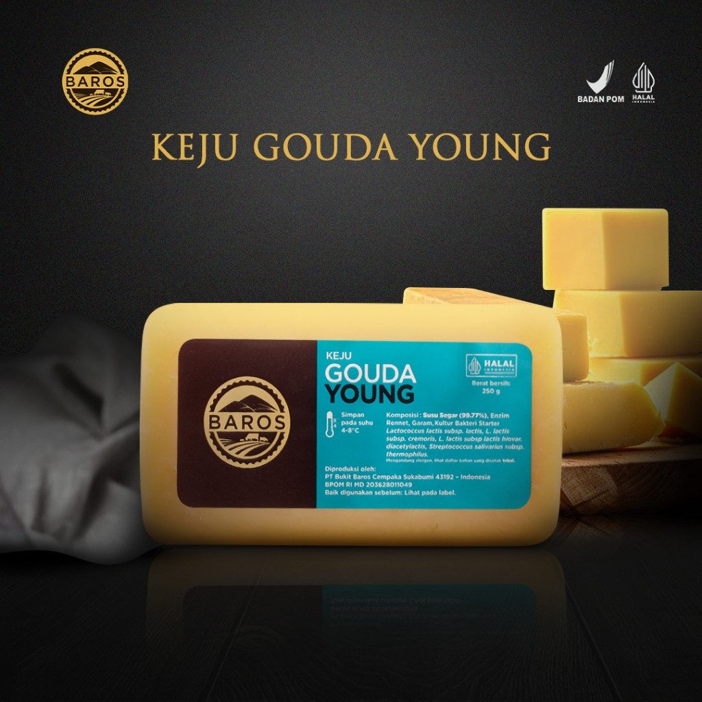 

Baros Keju Gouda Young - Potongan