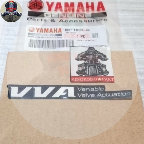 stiker sticker vva panel dasi depan aerox new 155 connected abs original bbp-f8393-40 KRDB07
