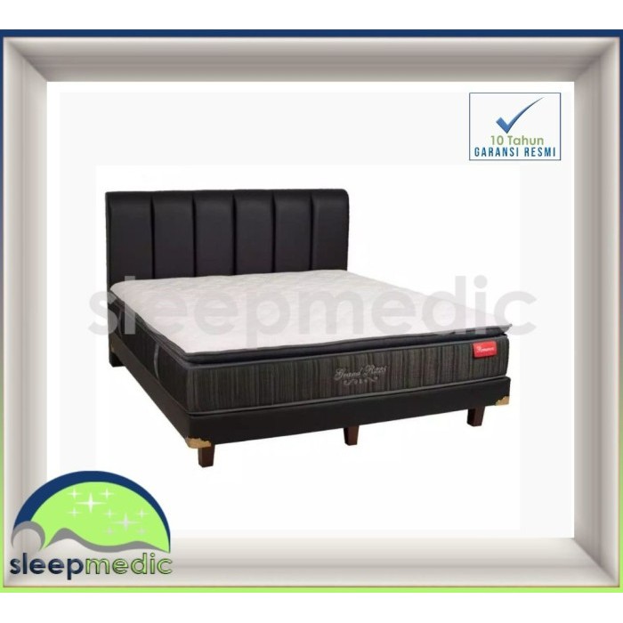 ROMANCE Springbed SANTORI ( KASUR / SET ) 160 180 200 100 120 - Hanya KASUR, 100x200