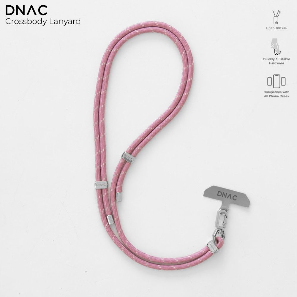 

DNAC Crossbody Lanyard - PINK