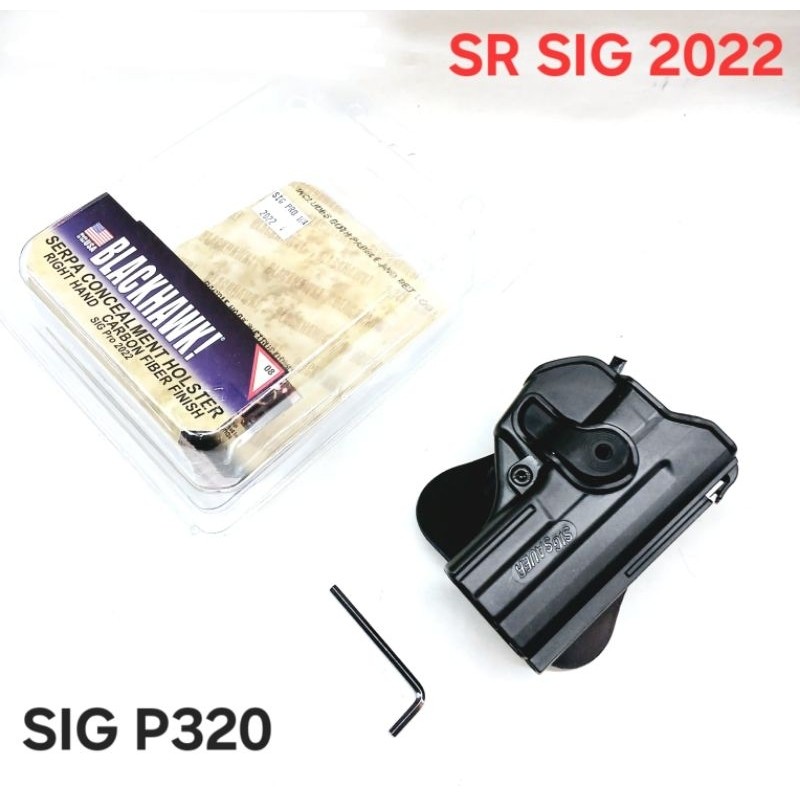 Blackhawk Holster Sigsaur P320/Holster Sigsaur P320 Blackhawk New