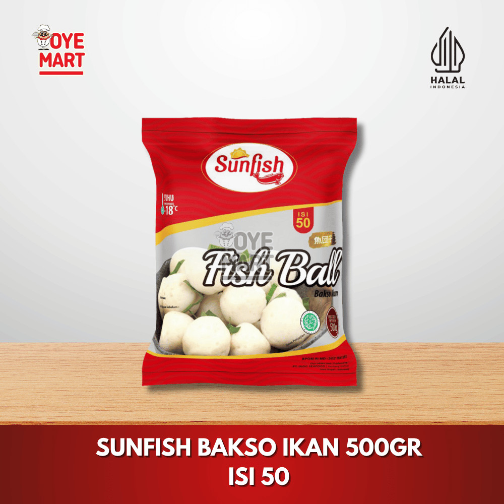

SUNFISH BAKSO IKAN 500GR ISI 50/SUNFISH FISH BALL